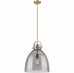 Innovations 410-1SL-G412-14SM Newton Bell Contemporary 14" Pendant Lamp