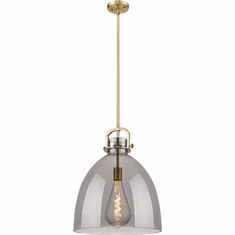 Innovations 410-1SL-G412-16SM Newton Bell Modern 16" Hanging Light