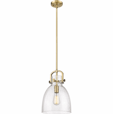 Innovations 410-1SM-G412-10SDY Newton Bell Modern Mini Hanging Pendant Light