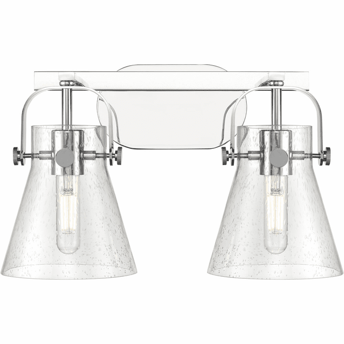 Innovations 423-2W-G411-6SDY Downtown Urban Pilaster II Cone Contemporary LED 2-Light Bath Lighting
