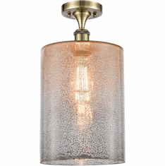 Innovations 516-1C-AB-G116-L Ballston Cobbleskill Antique Brass LED Flush Lighting