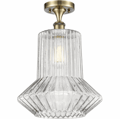 Innovations 516-1C-AB-G212 Ballston Springwater Contemporary Antique Brass Ceiling Lighting Fixture