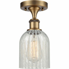 Innovations 516-1C-BB-G2511 Ballston Caledonia Brushed Brass LED Flush Lighting
