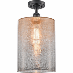 Innovations 516-1C-BK-G116-L Ballston Cobbleskill Matte Black LED Ceiling Light