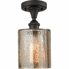 Innovations 516-1C-OB-G116 Ballston Cobbleskill Oil Rubbed Bronze LED Overhead Lighting
