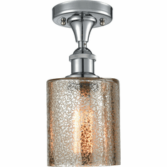 Innovations 516-1C-PC-G116 Ballston Cobbleskill Polished Chrome LED Ceiling Lighting