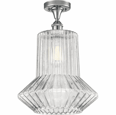 Innovations 516-1C-PC-G212 Ballston Springwater Modern Polished Chrome Ceiling Lighting