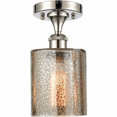 Innovations 516-1C-PN-G116 Ballston Cobbleskill Polished Nickel LED Overhead Lighting
