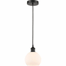 Innovations 616-1P-G121-6 Edison Athens Modern LED 6" Mini Pendant Lamp