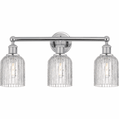 Innovations 616-3W-G559-5CL Edison Bridal Veil Modern LED 3-Light Bathroom Lighting Sconce
