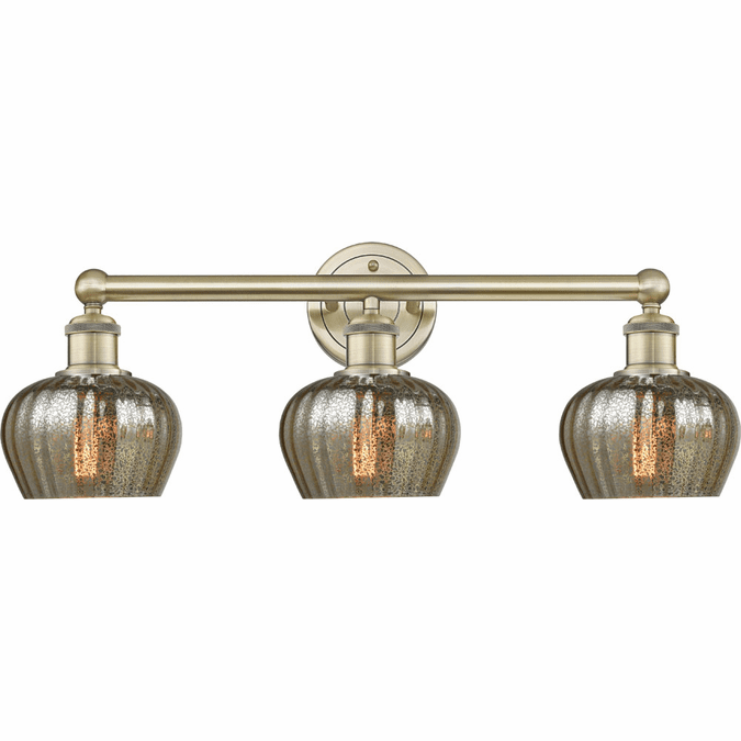 Innovations 6163WG96 Edison Fenton 3Light Bathroom Vanity Light