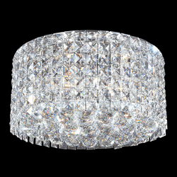 James Moder 40383S22 Silver Flush Mount Lighting