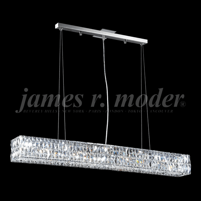 James Moder 95989S22 Silver Kitchen Island Light