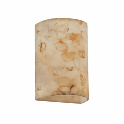 Justice Design ALR-1265 Alabaster Rocks! Modern Large Cylinder Wall Lighting
