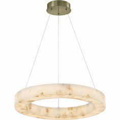 Justice Design ALR-8227-BRSS Alabaster Rocks Medley Modern Brushed ...