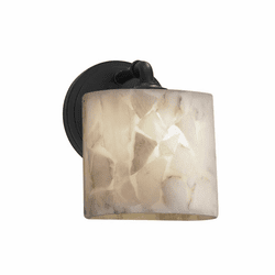Justice Design ALR-8467 Alabaster Rocks! Bronx Modern Wall Lighting Sconce