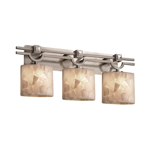 Justice Design ALR8503 Alabaster Rocks! Argyle Contemporary 3Light