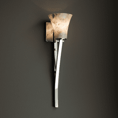 Justice Design ALR-8791 Sabre Alabaster Rocks! Wall Sconce Lighting