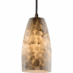 Justice Design ALR-8816-28 Alabaster Rocks! Pendants Modern Mini Pendant Lighting Fixture