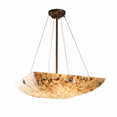 Justice Design ALR-9667-25 Alabaster Rocks! Finials Modern Drop Ceiling Lighting