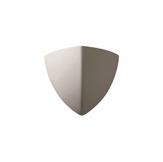 Justice Design CER-1800 Ambiance Small Ambis Contemporary Ceramic LED Wall Sconce