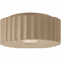 Justice Design CER-6187W Radiance Modern Outdoor Flush Mount Ceiling Light Fixture