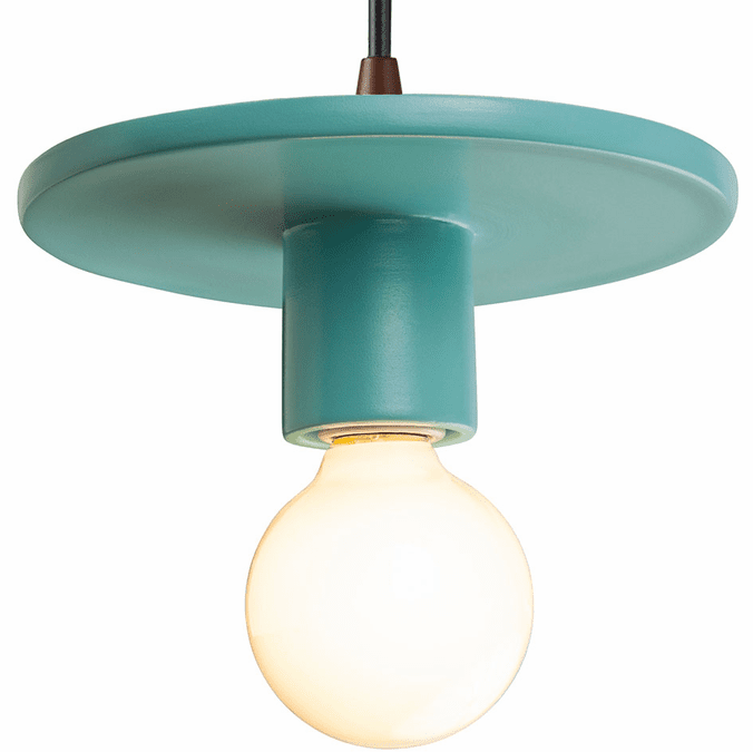Justice Design CER-6320-RFPL-DBRZ-BKCD Radiance Reflecting Pool Mini Drop Lighting