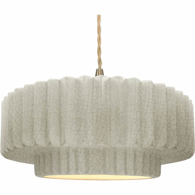 Justice Design CER-6555 Radiance Contemporary LED Lighting Pendant