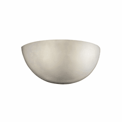Justice Design CLD-1300 Clouds Modern Quarter Sphere Lighting Wall Sconce