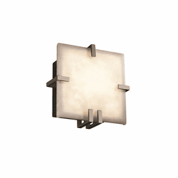 Justice Design CLD-5550 Clouds Clips Modern Wall Sconce Lighting