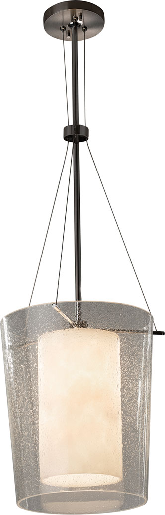 Justice Design CLD-8010 Clouds Amani Contemporary Pendant Light Fixture ...