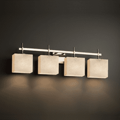 Justice Design CLD-8414 Union Clouds 4-Light Bathroom Sconce