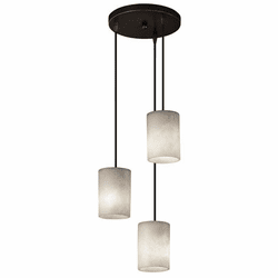 Justice Design CLD-8818-10 Clouds Pendants Modern Multi Hanging Light