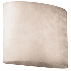 Justice Design CLD-8855 Clouds Modern Oval Wall Lighting Sconce