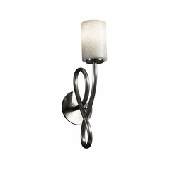Justice Design CLD-8911 Clouds Capellini Contemporary Wall Sconce Lighting