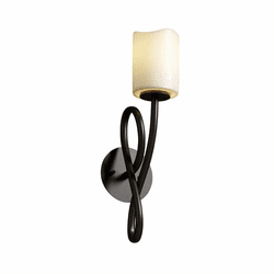Justice Design CNDL-8911 CandleAria Capellini Modern Light Sconce