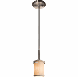 Justice Design FAB-8455-10 Textile Atlas Contemporary Mini Drop Lighting