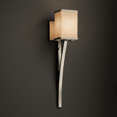 Justice Design FAB-8791 Sabre Textile Lighting Sconce