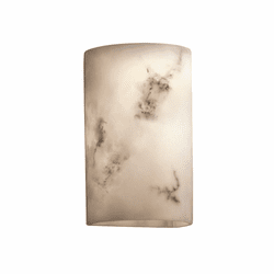 Justice Design FAL-0945 LumenAria Contemporary Small Cylinder Wall Sconce Lighting