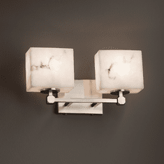 Justice Design FAL-8422 Tetra LumenAria 2-Light Bathroom Light