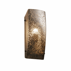 Justice Design FSN-5135-MROR Fusion Finials Contemporary Rectangle Sconce Lighting