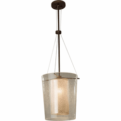 Justice Design FSN-8010 Fusion Amani Contemporary Pendant Lighting