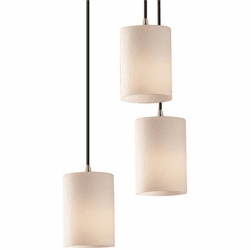 Justice Design FSN-8818-10 Fusion Pendants Modern Multi Pendant Lighting Fixture