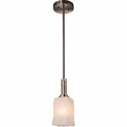 Justice Design GLA-8445 Veneto Luce Era Contemporary Mini Hanging Lamp