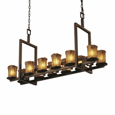 Justice Design GLA-8720-16 Veneto Luce Dakota Modern Island Lighting