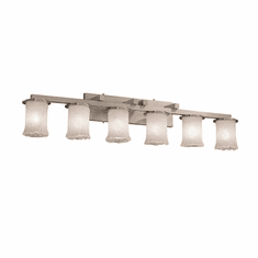 Justice Design GLA-8786-16 Veneto Luce Dakota Modern 6-Light Bath Sconce
