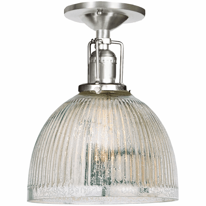 JVI Designs 1202-17-S5-MP Union Square Madison Modern Satin Nickel Flush Lighting