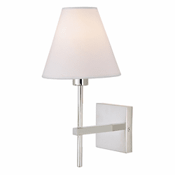 JVI Designs 1273-15 Kent Polished Nickel Wall Sconce Lighting