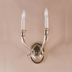 JVI Designs 230 8 Inch Wide 2 Candle Wall Sconce - Transitional