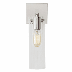 JVI Designs 452-15 Warick Polished Nickel Wall Sconce
